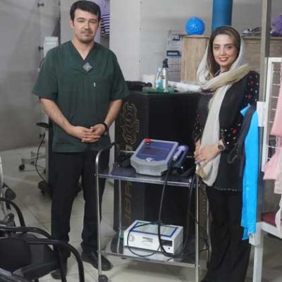 خریدار لیزر پرتوان دکتر سهیل ایری